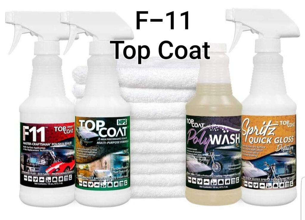 F11 TopCoat Hawaii | Lots Of Fun Hawaii | Water Based Cleaner